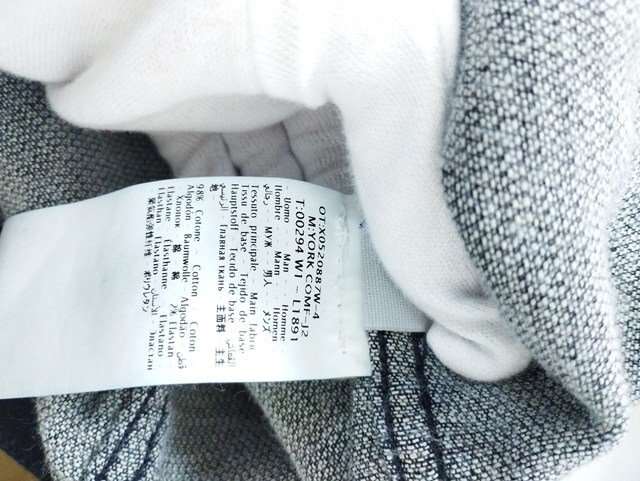 L084b [未使用品] JACOB COHEN ヤコブコーエン デニムジャケット XS インディゴ系 81700 ストレッチ | アウター N_画像5