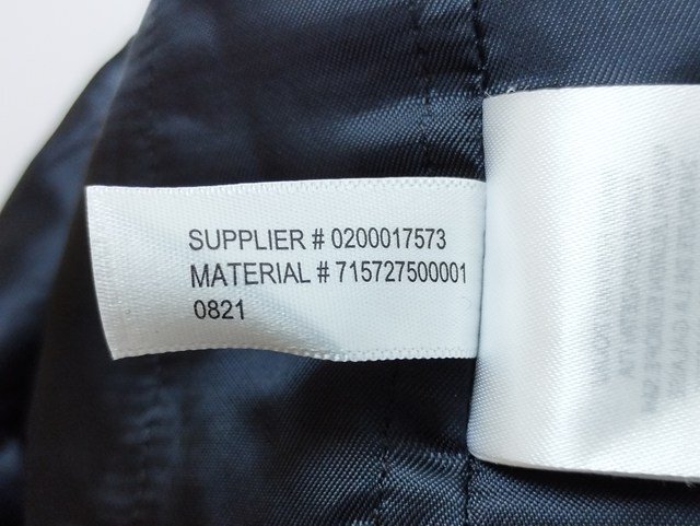 G729c [人気] Polo by Ralph Lauren ポロラルフローレン メルトンステンカラーコート 46R ネイビー 0200017573 | アウター G_画像5