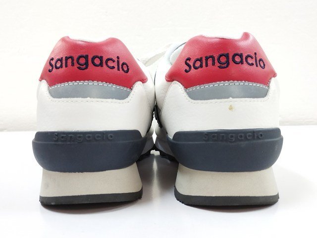 L139b [人気] via SANGACIO ヴィア サンガチオ にゅ～ず Tricolor スニーカー 28.5ｃｍ ホワイト | シューズ N_画像4