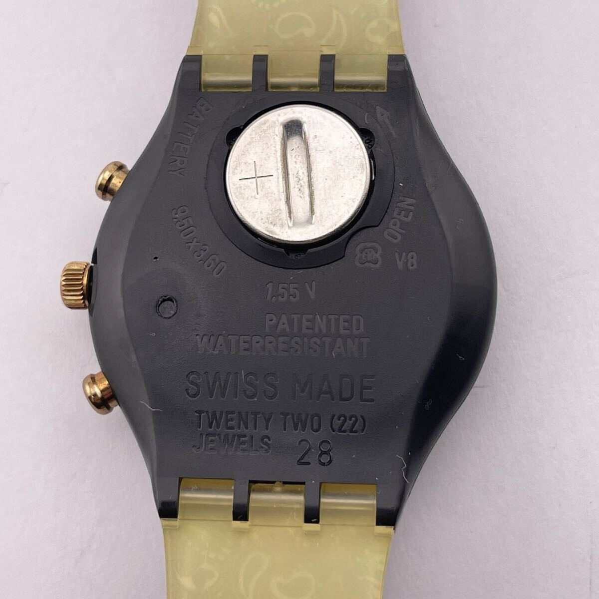 腕時計 Swatch ペイズリーモデル アワード AWARD SCB108 クォーツ 【S84056-SJ330-5】_画像3