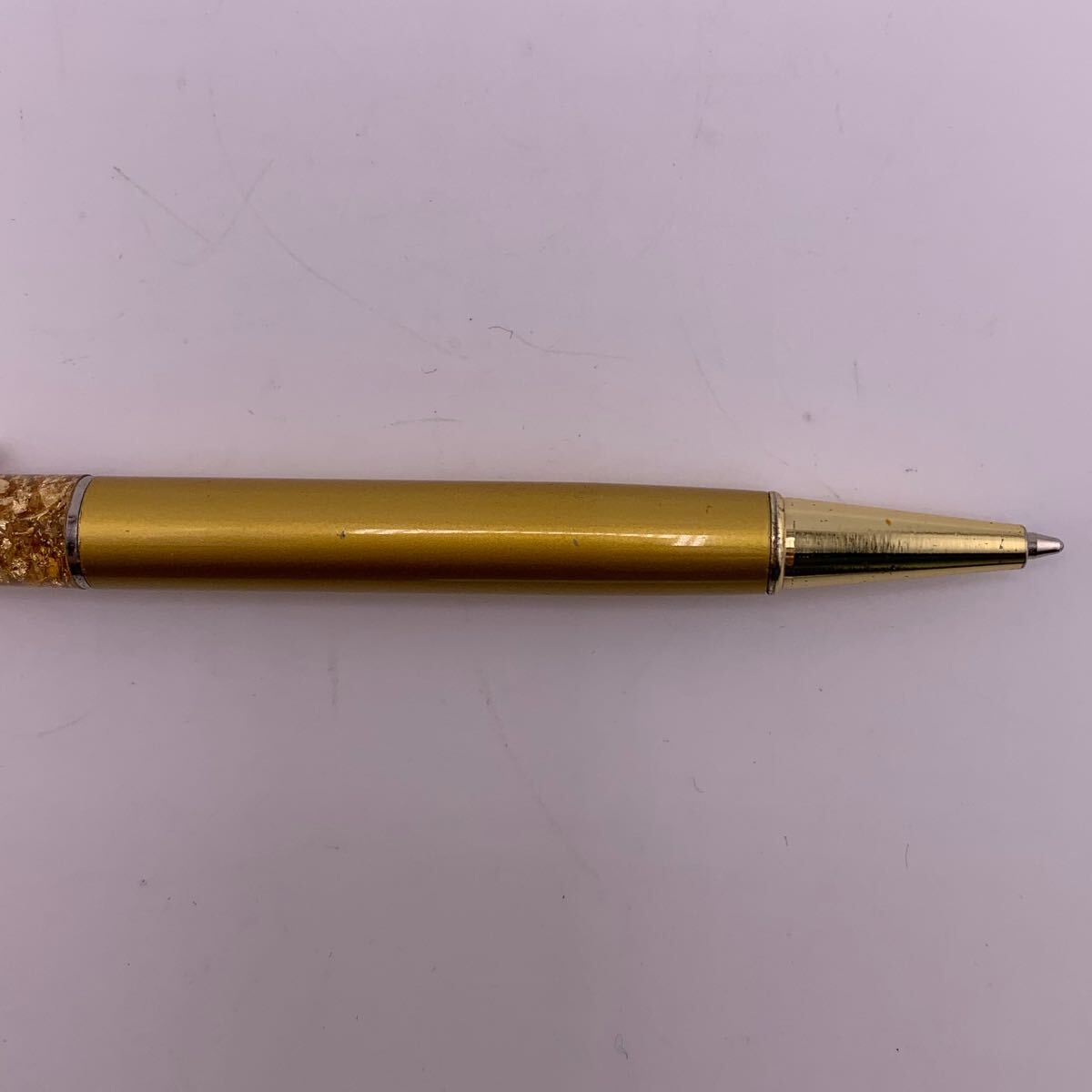 ボールペン 金箔 ゴールド カラー 縁起物 コレクション lucky charm インク切れ【S70641-SJ243】_画像7