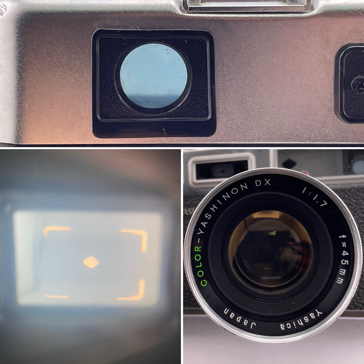 YASHICA ELECTRO35 フィルムカメラ　【S84083-SJ355】_画像8