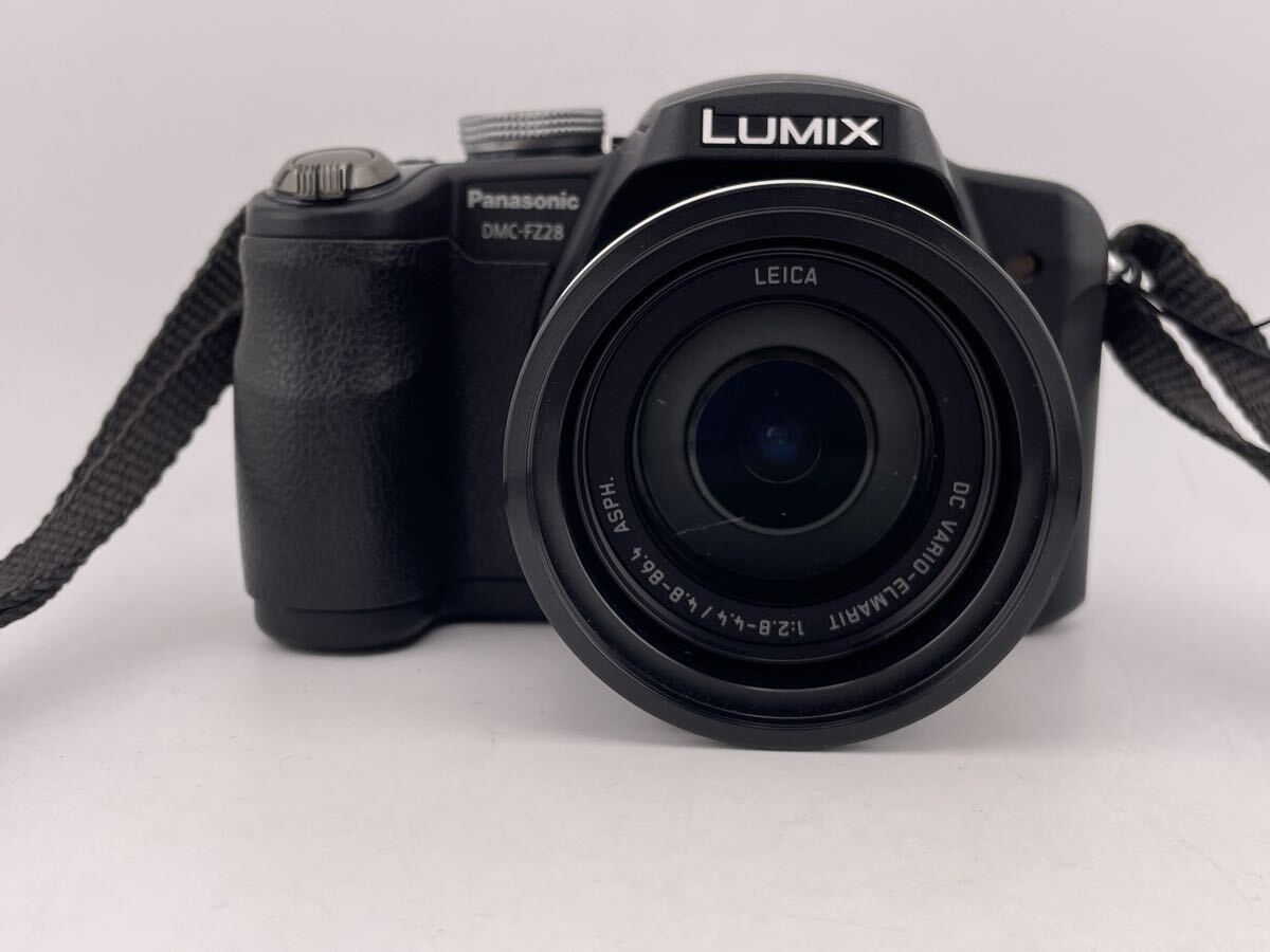 Panasonic DMC-FZ28 デジタルカメラ LUMIX Panasonic DE-A43 充電器 バッテリー ※難あり 【S84085-SJ308-3】_画像2