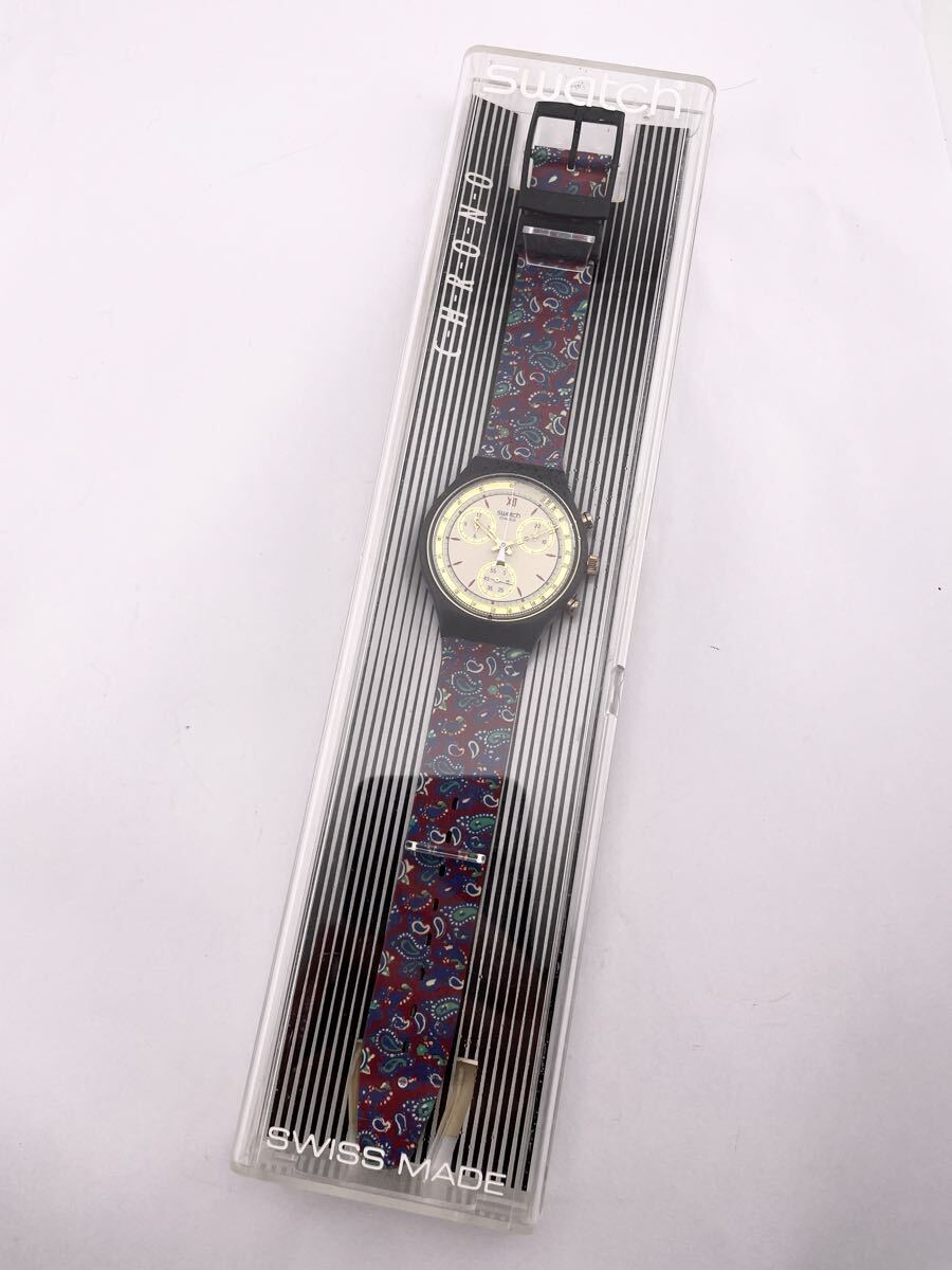 腕時計 Swatch ペイズリーモデル アワード AWARD SCB108 クォーツ 【S84056-SJ330-5】_画像1
