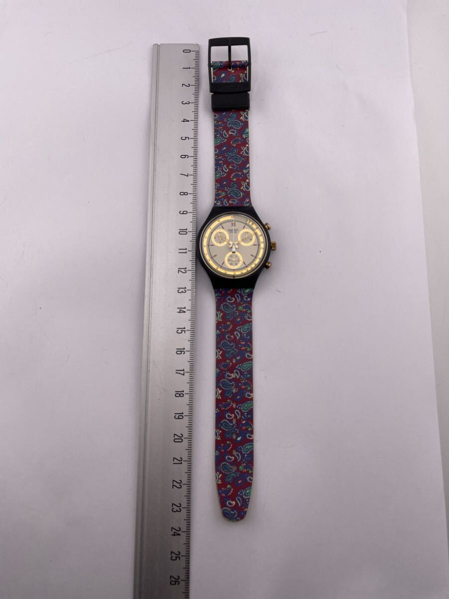 腕時計 Swatch ペイズリーモデル アワード AWARD SCB108 クォーツ 【S84056-SJ330-5】_画像6