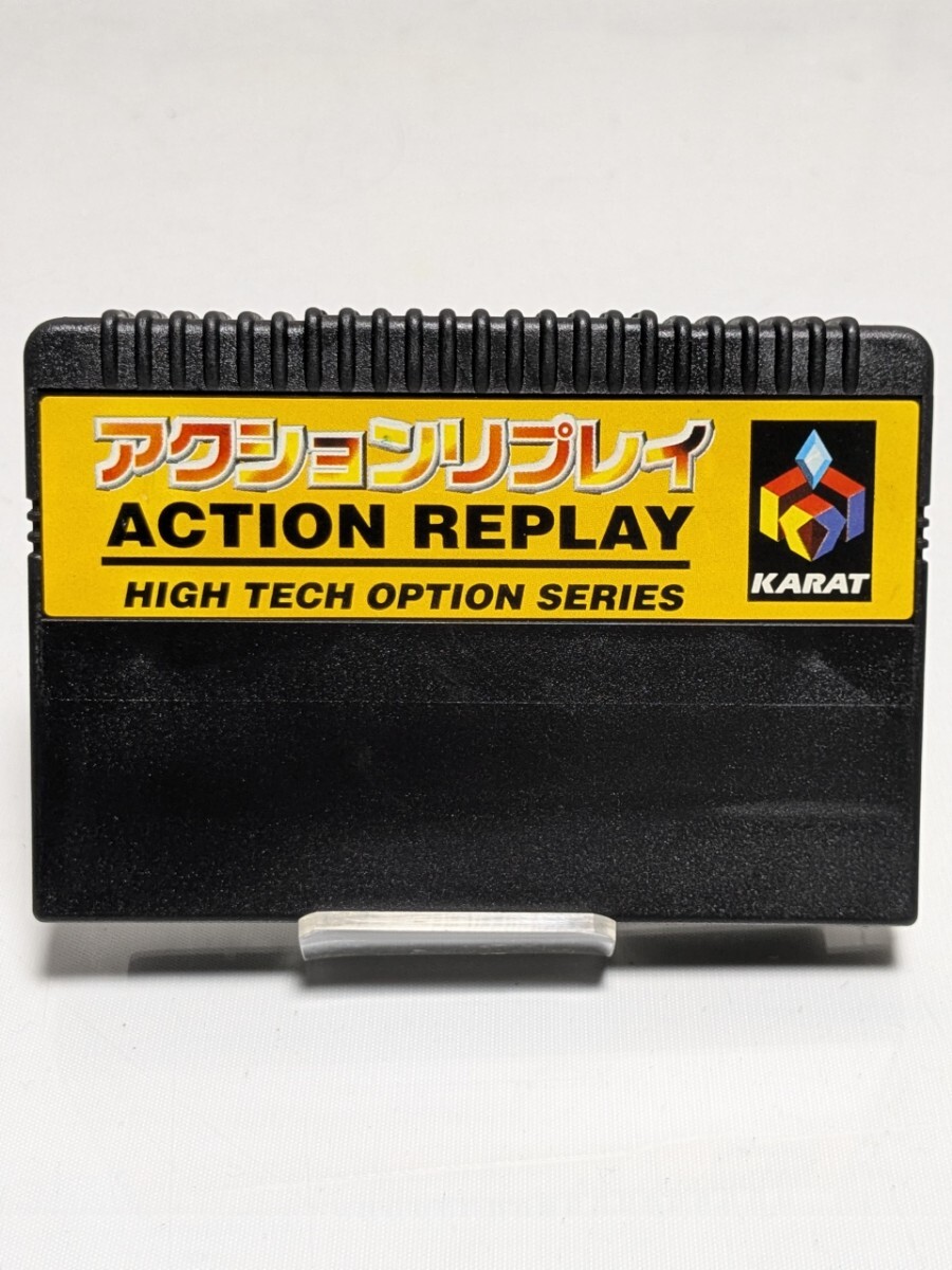 動作品 セガ・サターン karat アクションリプレイ action replay high tech option series 中古品 送料無料 匿名配送 SS カラット_画像1