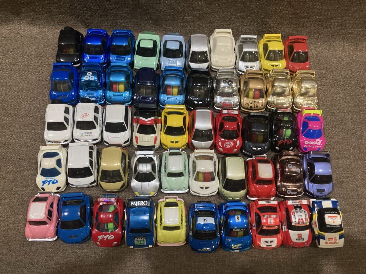 25 (17)【大量セット】TAKARA タカラ チョロQ スバル360 三菱 LANCER EVO VII パジェロ COLT 等 あ_画像1