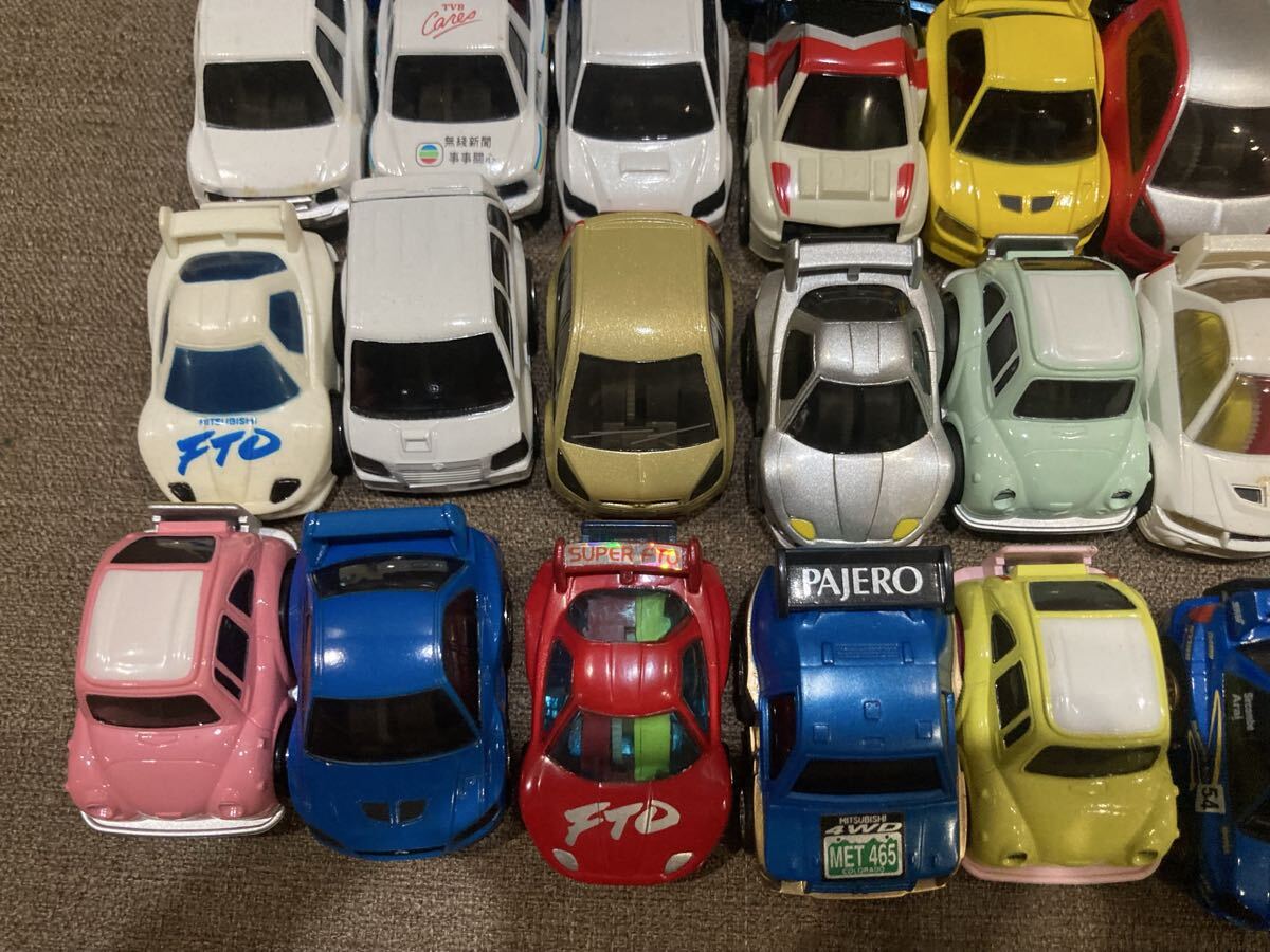 25 (17)【大量セット】TAKARA タカラ チョロQ スバル360 三菱 LANCER EVO VII パジェロ COLT 等 あ_画像4