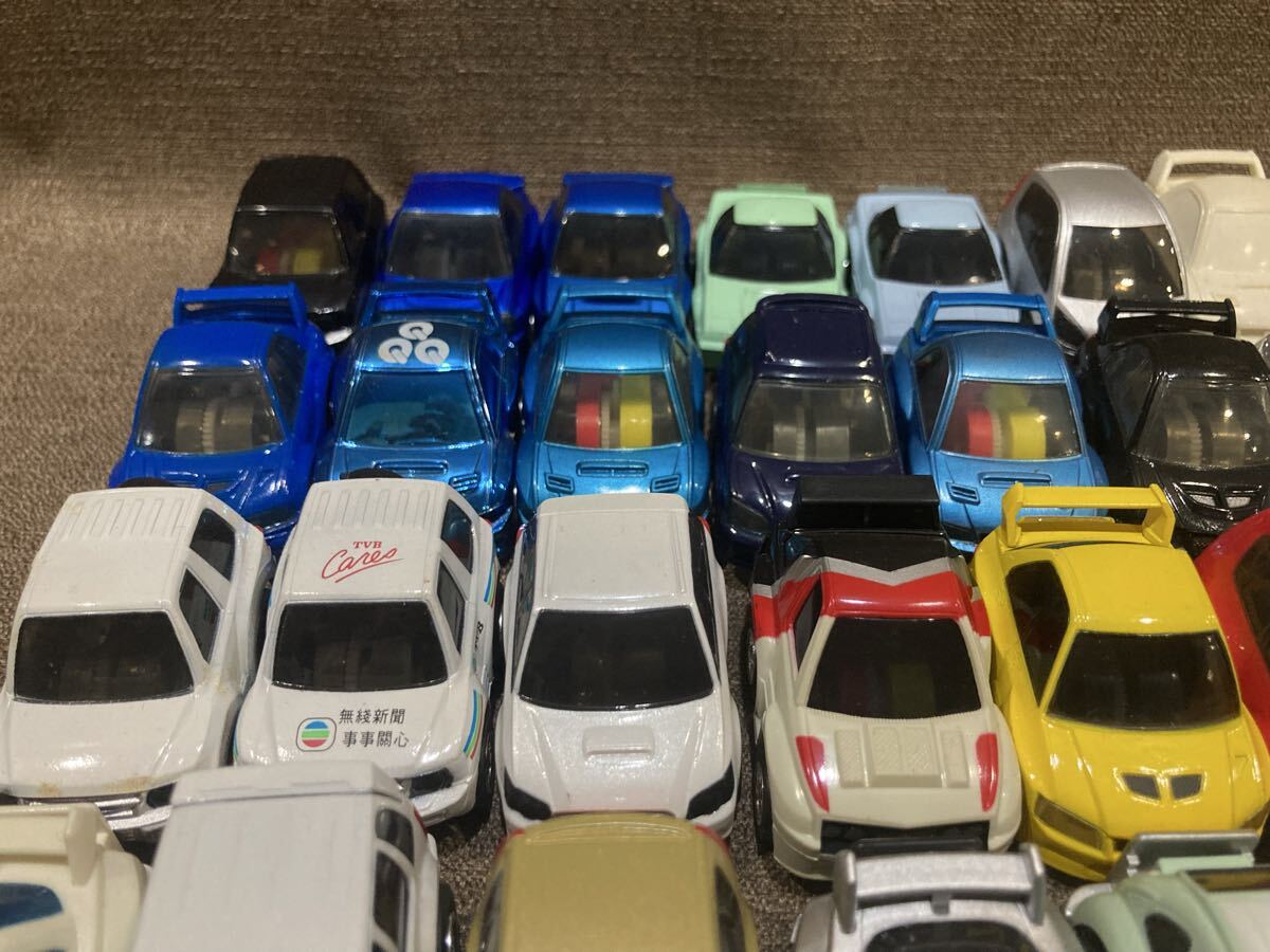 25 (17)【大量セット】TAKARA タカラ チョロQ スバル360 三菱 LANCER EVO VII パジェロ COLT 等 あ_画像6
