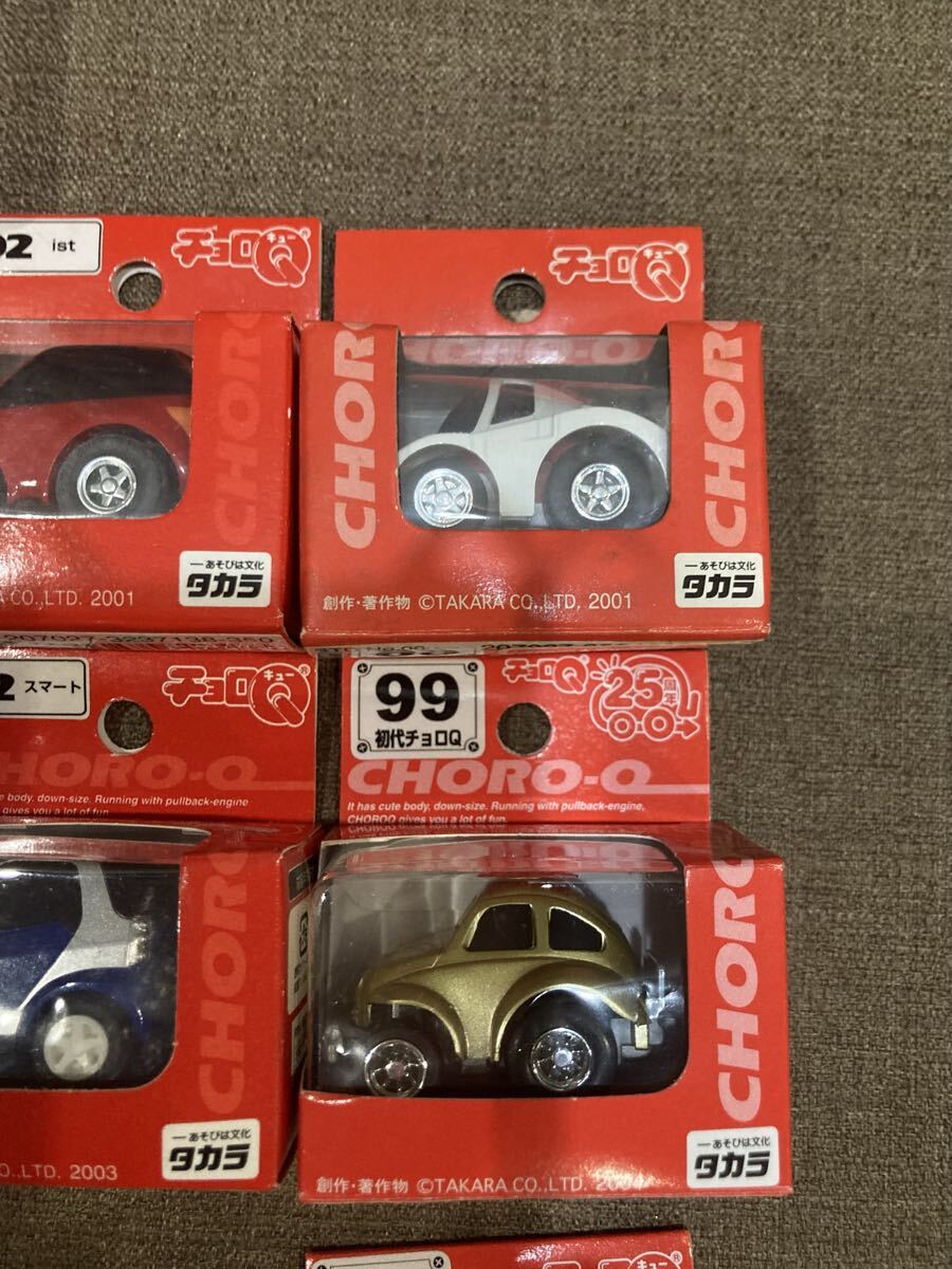 32 (24) 【まとめ売り】TAKARA タカラ チョロQ 初代チョロQ トヨタ ファンカーゴ New ビートルカブリオレ ロードスター 等 箱入り あ_画像4