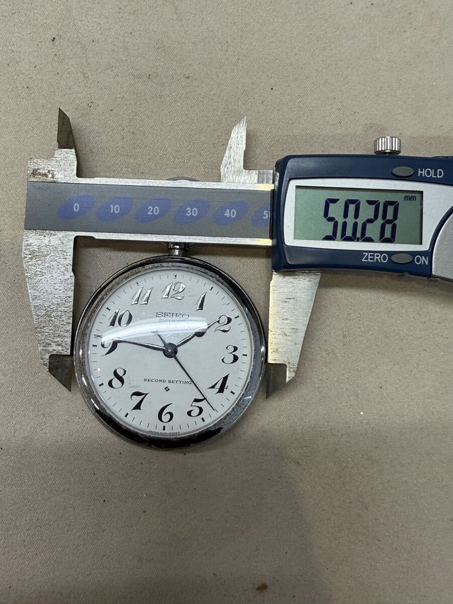 【1円スタート！】 SEIKO セイコー 懐中時計　腕時計　まとめて　懐中時計ジャンク　腕時計は電池切れ動作未確認_画像9
