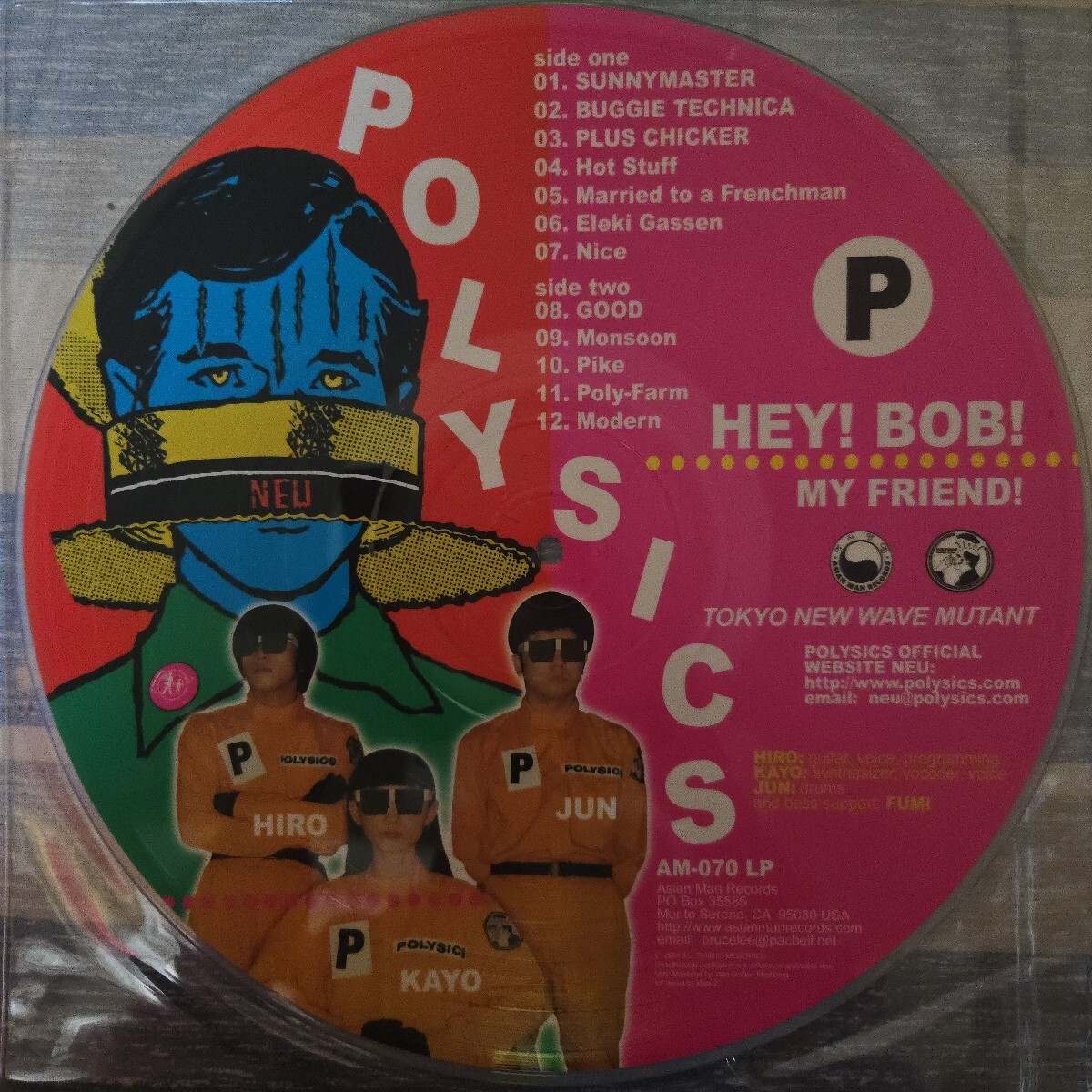 POLYSICS HEY BOB MU FREND_画像1