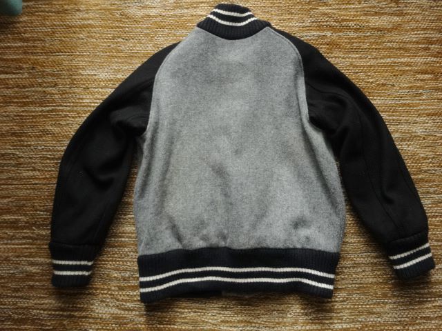 SKOOKUM BEAMSBOY 別注 ボタン スタジャン アワードジャケット 32 米国製_画像5