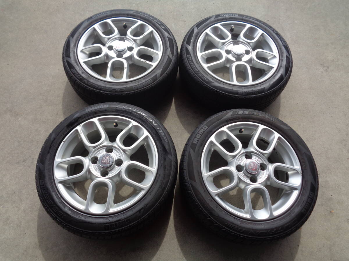 フィアット　純正15インチタイヤホイール【４本セット】185/55R15_画像1
