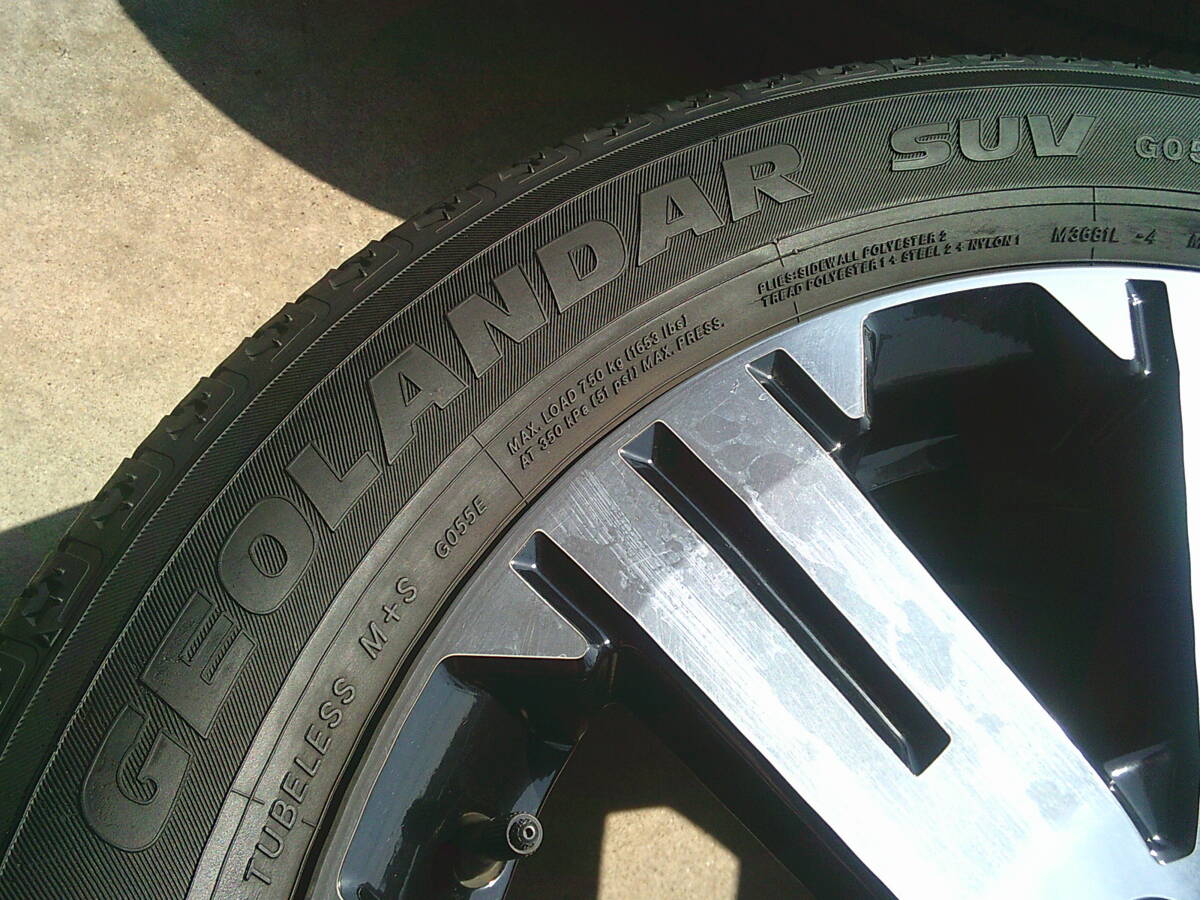 ミツビシ デリカD:5 純正18インチタイヤホイール【4本セット】225/55R18 デリカD5 アウトランダー エクリプスクロス_画像10