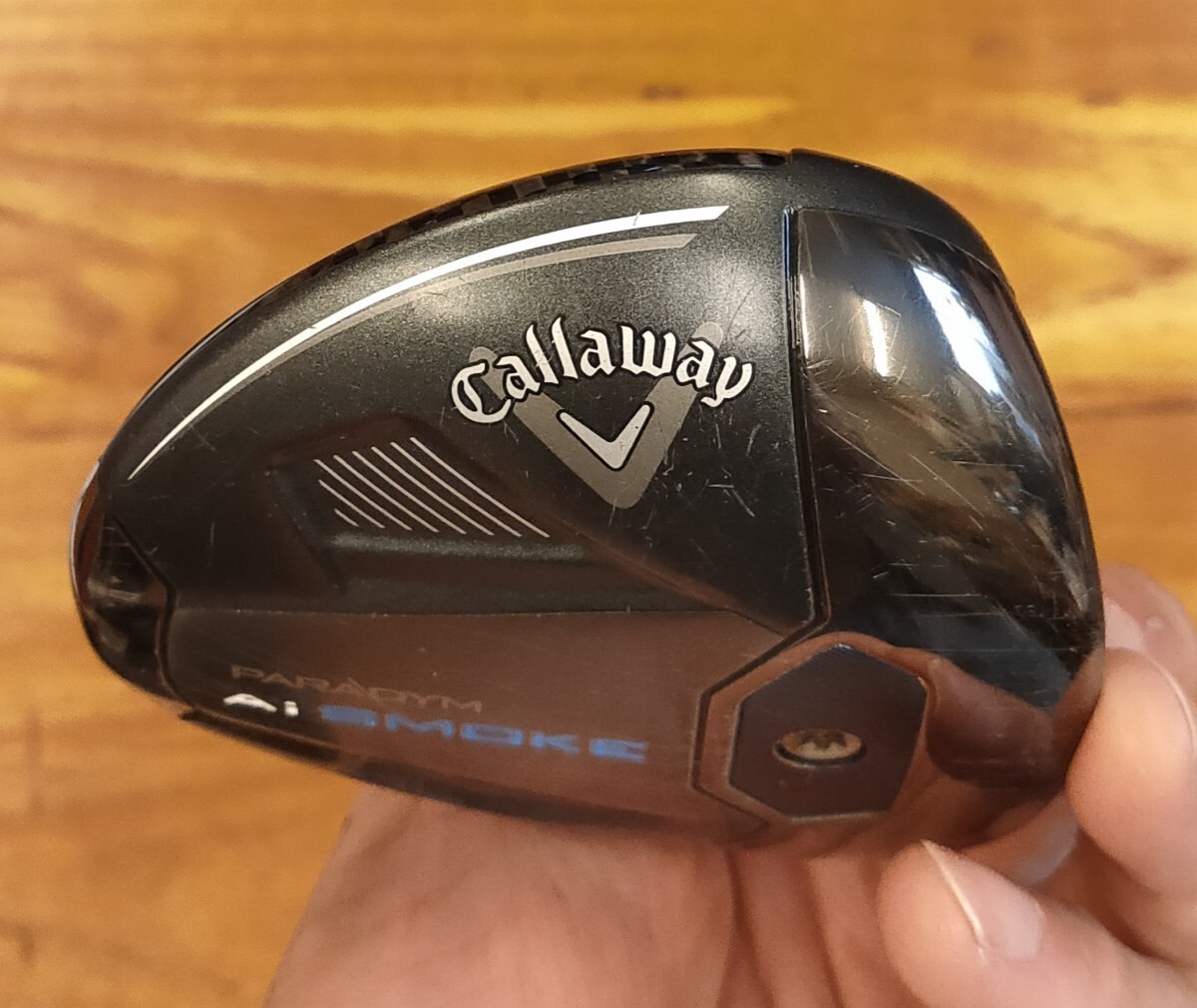 キャロウェイ PARADYM Ai SMOKE MAX 7W 21° ヘッドのみ カバーあり パラダイム Aiスモーク_画像6