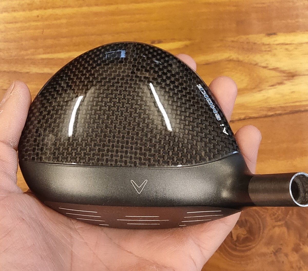 キャロウェイ PARADYM Ai SMOKE MAX 7W 21° ヘッドのみ カバーあり パラダイム Aiスモーク_画像3
