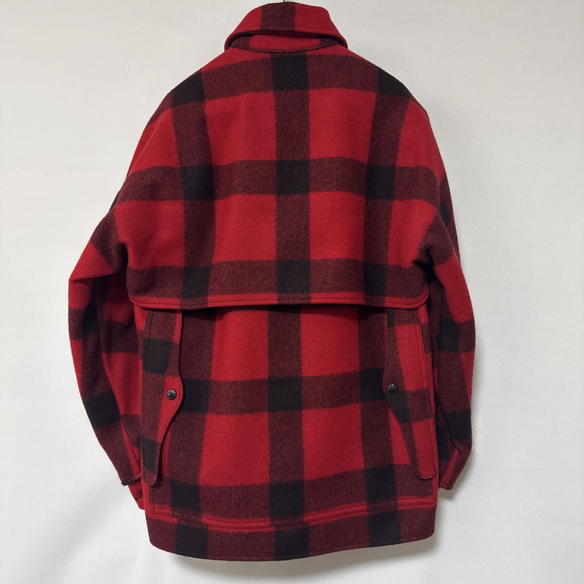 新品同様 アメリカ 製 FILSON ダブルマッキーノ ジャケット 38 フィルソン ウール クルーザー USA製 _画像3