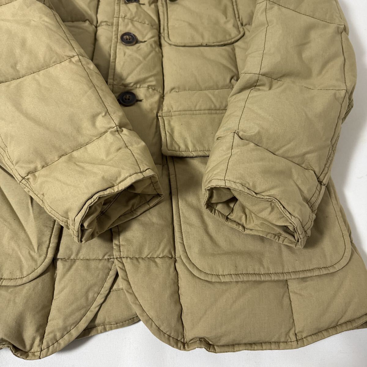 美品 カナダ 製 ナイジェルケーボン エディーバウアー ダウン ジャケット 44 日の出タグ Eddie Bauer down Nigel Cabourn jacket_画像7