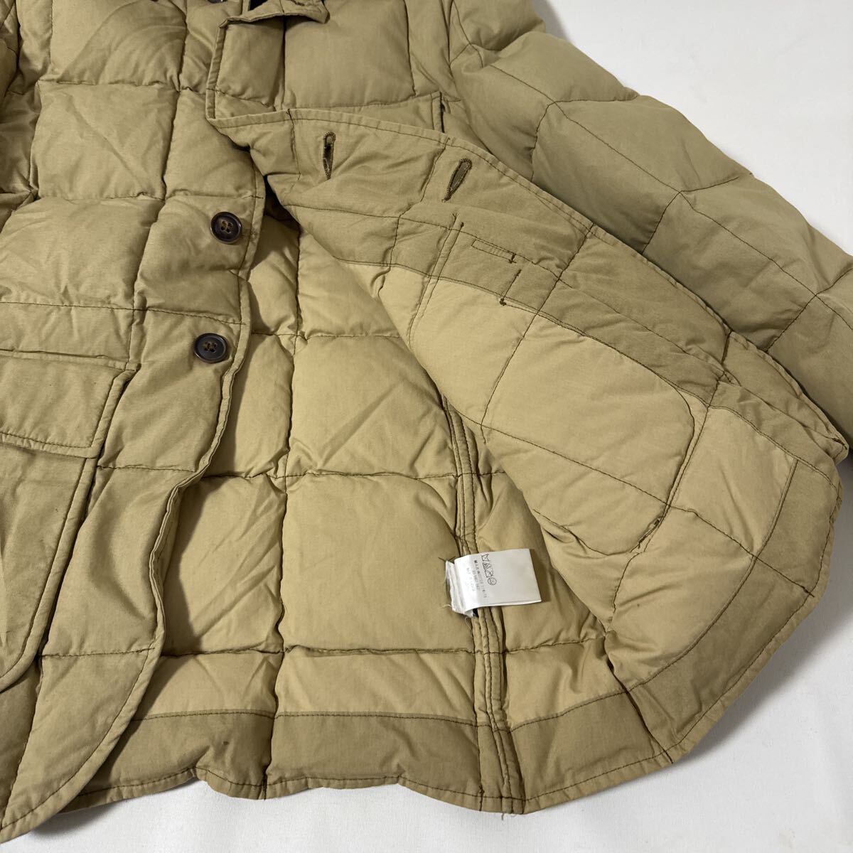 美品 カナダ 製 ナイジェルケーボン エディーバウアー ダウン ジャケット 44 日の出タグ Eddie Bauer down Nigel Cabourn jacket_画像8