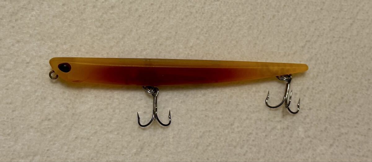 中古美品　デュオ ベイルーフ マニックスロー95 マット赤イソメ_画像2