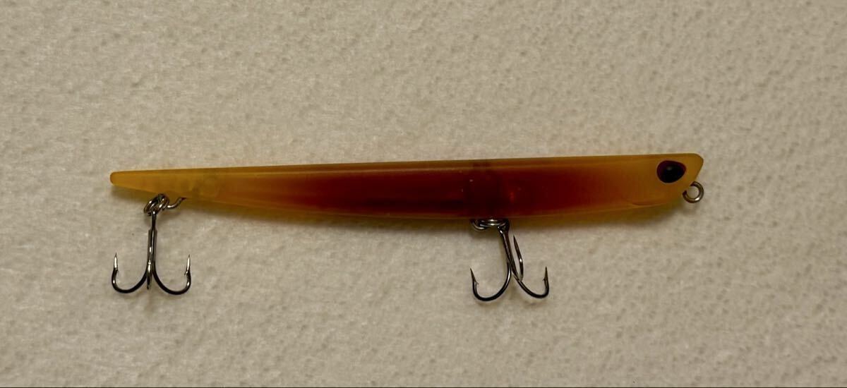 中古美品　デュオ ベイルーフ マニックスロー95 マット赤イソメ_画像3