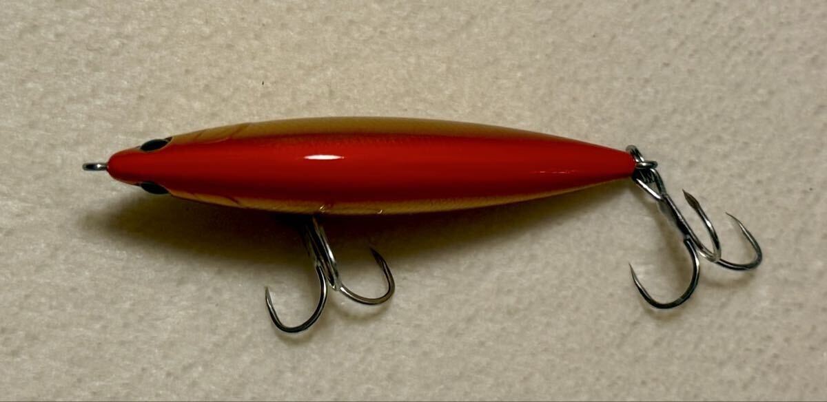中古美品　タックルハウス シンキングシャッド70 ゴールドオレンジ_画像4