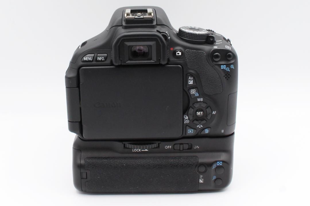 ☆★極上美品★キヤノン Canon EOS kiss x5 デジタル一眼レフ バリアングル液晶 バッテリーグリップ スマホ転送OK★　♯292_画像6