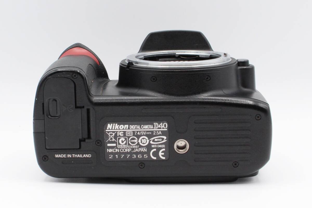☆★《ショット数14683回 》★ ニコン Nikon D40X ボディ デジタル一眼 バッテリー 現状品 ★ ♯384_画像8