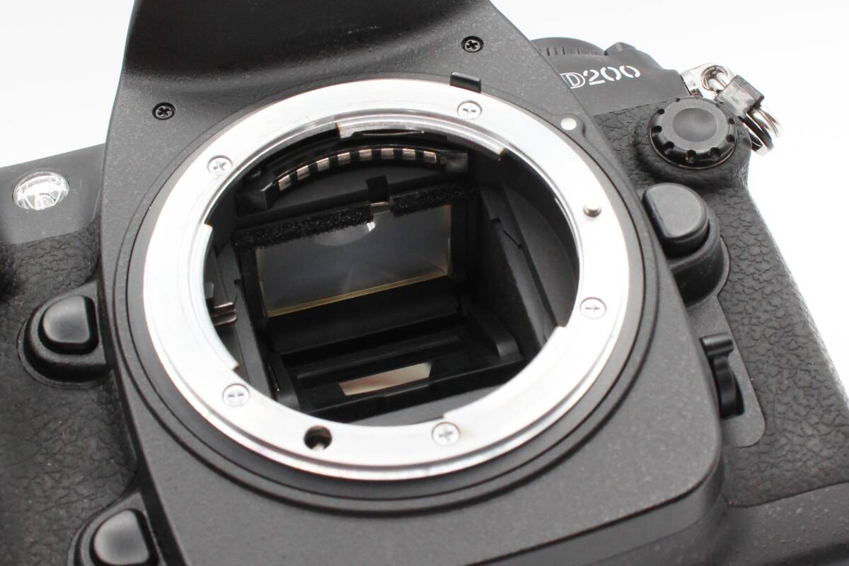 ☆★美品★ニコン Nikon D200 ボディ デジタル一眼レフ ブラック★　♯393_画像10
