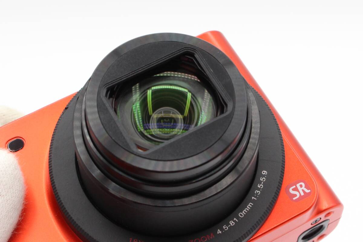 ☆★良品★ペンタックス PENTAX オプティオ Optio RZ18 コンパクトデジタルカメラ 動作品 バッテリー付属 オレンジ★　♯387_画像9