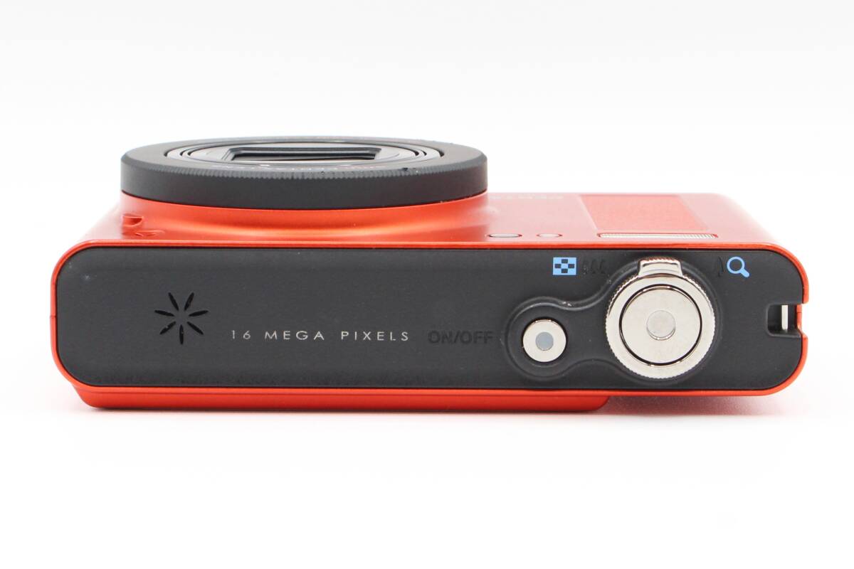 ☆★良品★ペンタックス PENTAX オプティオ Optio RZ18 コンパクトデジタルカメラ 動作品 バッテリー付属 オレンジ★　♯387_画像7