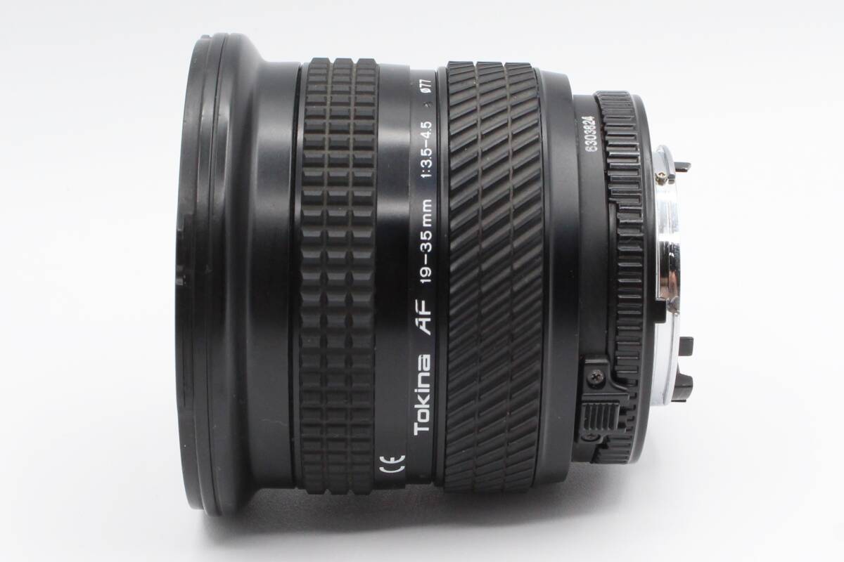 ☆★希少品★Tokina トキナー AF 19-35mm F3.5-4.5 nikon ニコン レンズフード 動作確認済 現状品★ ♯396_画像6