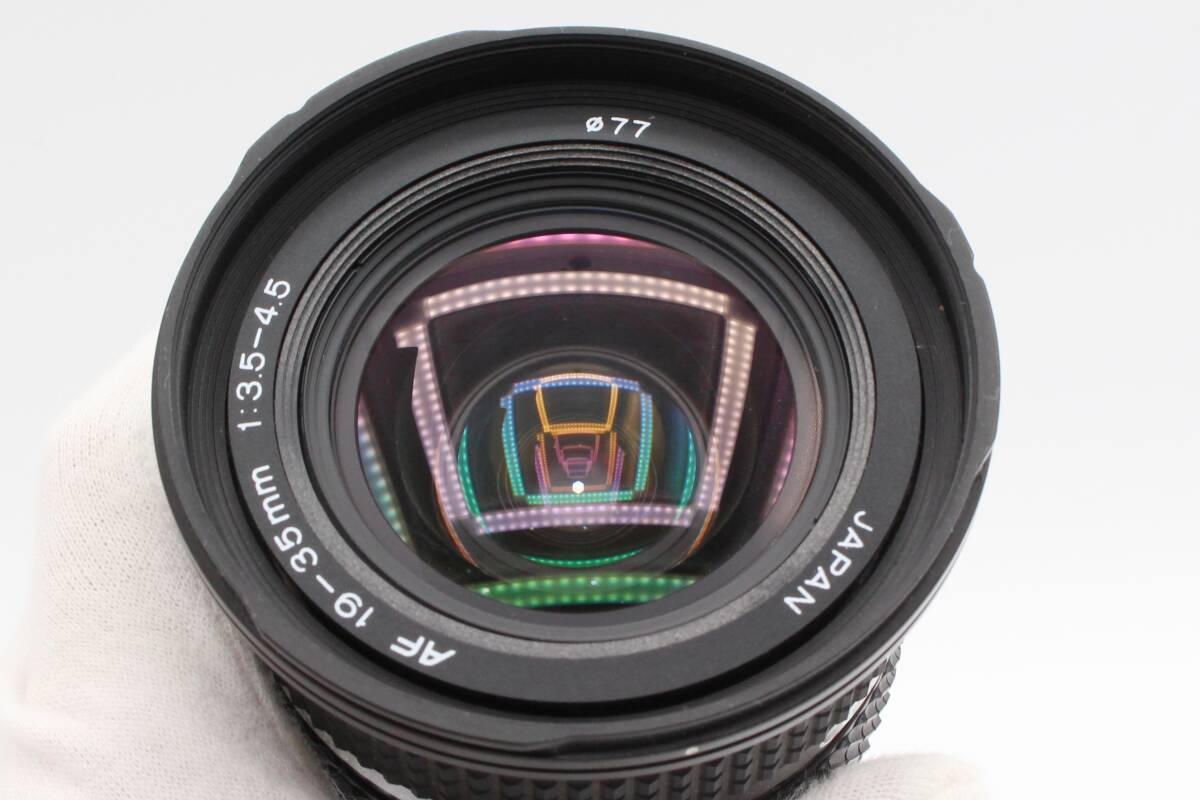 ☆★希少品★Tokina トキナー AF 19-35mm F3.5-4.5 nikon ニコン レンズフード 動作確認済 現状品★ ♯396_画像8