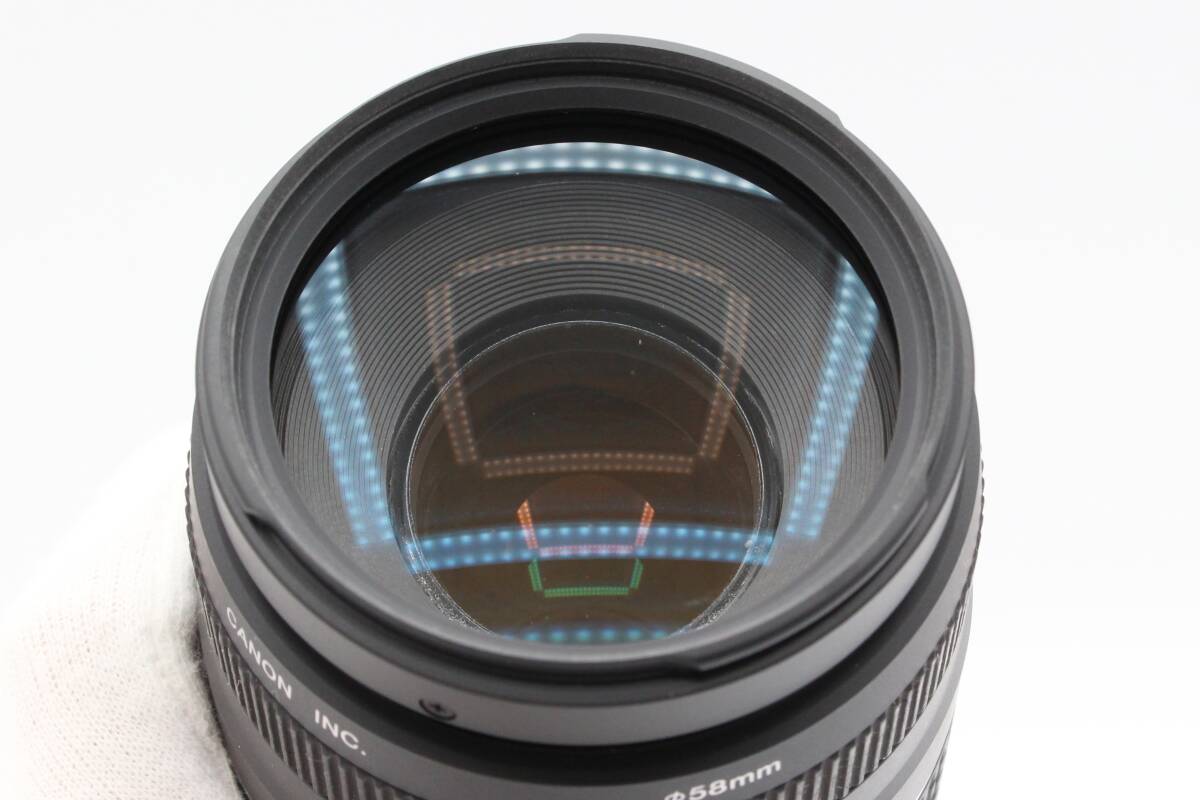 ☆★極上美品★Canon キヤノン EF 75-300mm F4-5.6 iii 望遠ズームレンズ レンズ前キャップ 動作確認済★　♯395_画像7