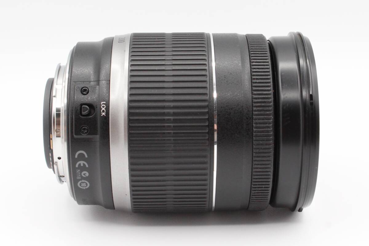 ☆★極上品★キヤノン Canon EF-S 18-200mm F3.5-5.6 IS 望遠レンズ 前後キャップ 動作確認済★　♯394_画像4