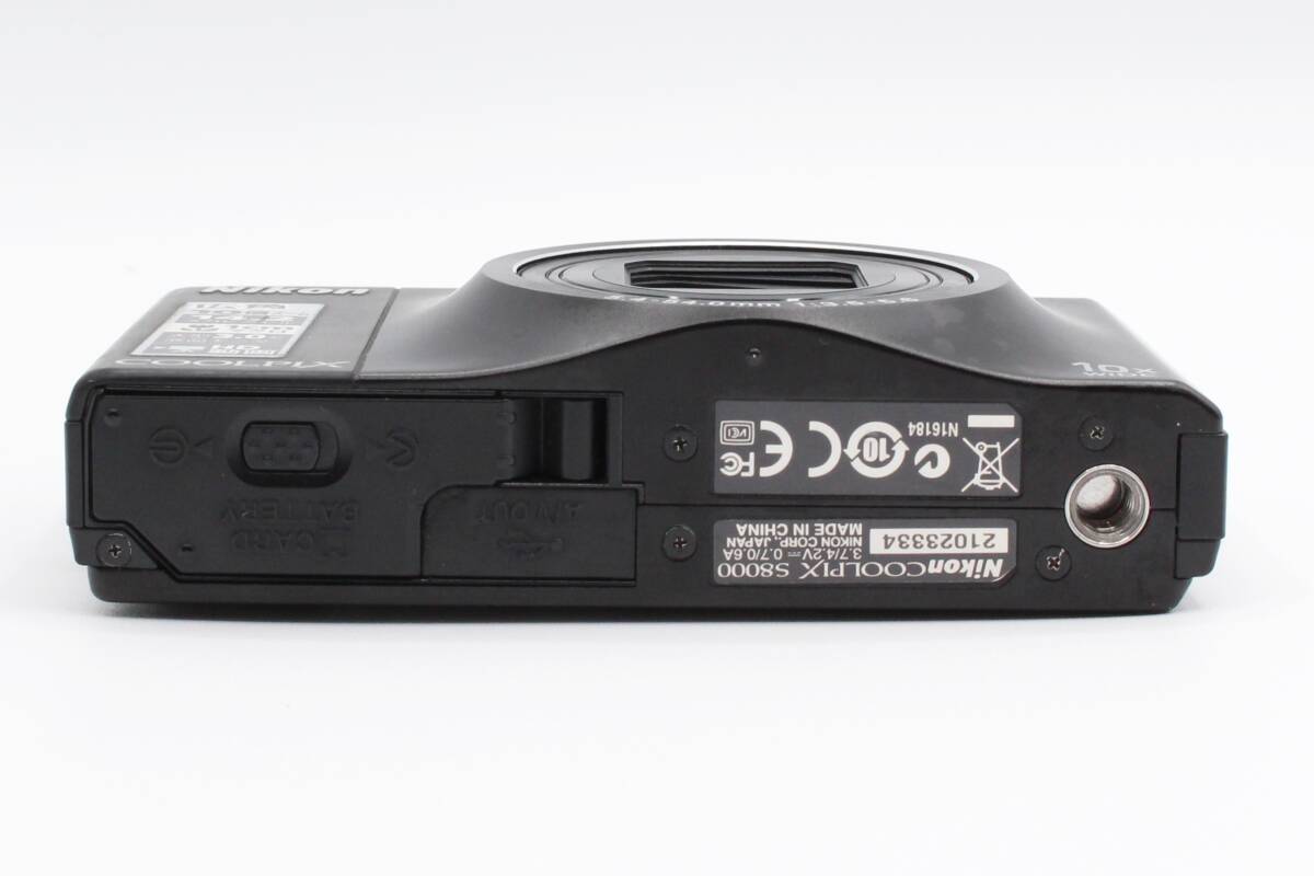 ☆★Nikon ニコン COOLPIX クールピクス S8000 コンパクトデジタルカメラ ブラック 動作確認済 ★　♯392_画像7