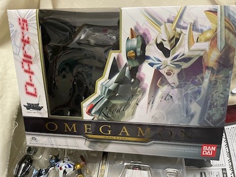 * BANDAI Bandai D-Arts digimon приключения OMEGAMON Omega mon фигурка текущее состояние товар