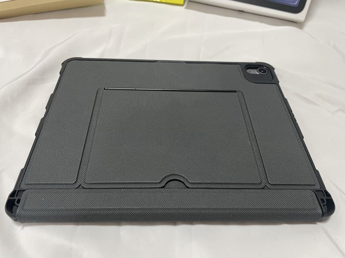 11 дюймовый iPad Air(M2)WiFi 128GB Space серый аккумулятор 100% модель покрытие кейс защита тонировка стёкол пленкой имеется 