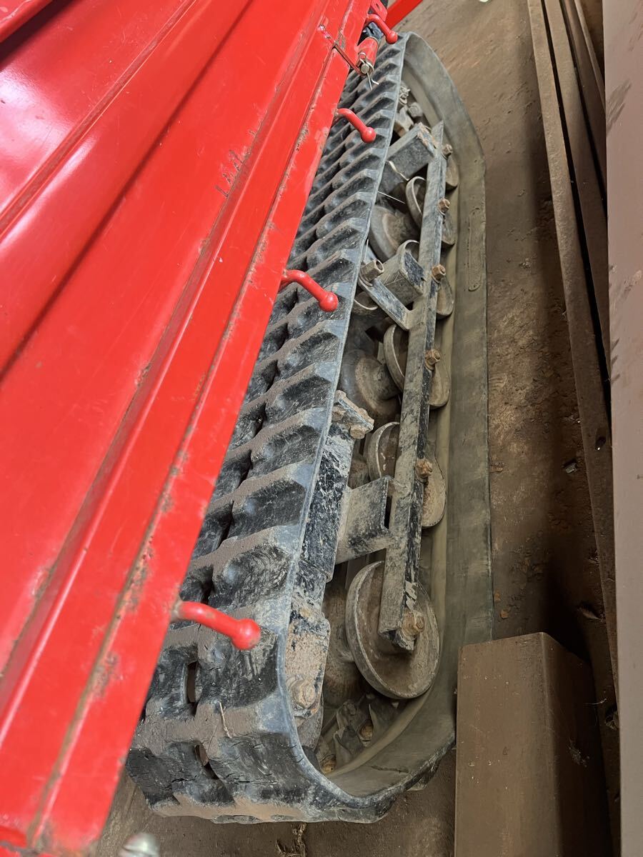 運搬車 油圧ダンプ クローラー　セル付き　ロビンガソリンエンジン動作確認済み　岩手県花巻市出品_画像4