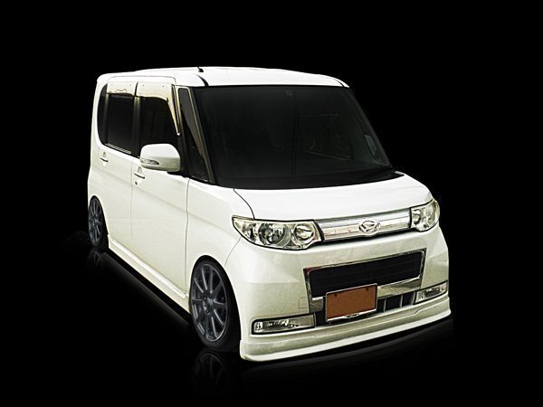 フロントハーフスポイラー FRP製 タント タントカスタム 前期 L375 L375 L385SS シンプルデザイン_画像2