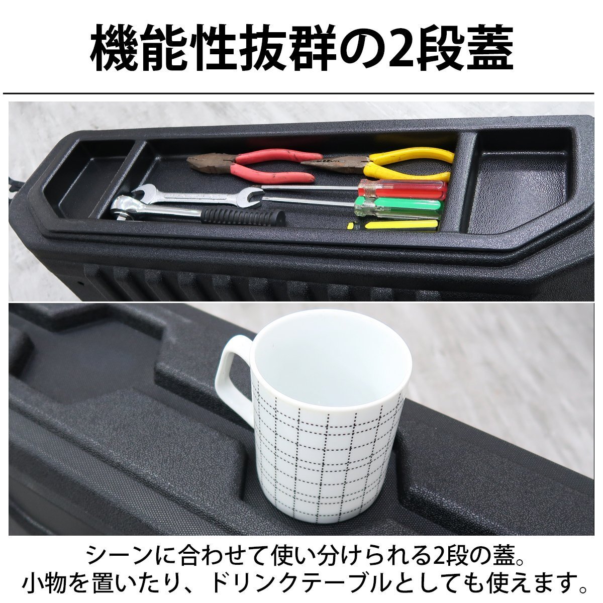 1円 スズキ ジムニー JB64 JB74 リアボックス リアゲートボックス アクセサリー ツールボックス 収納ボックス HI-35_画像4