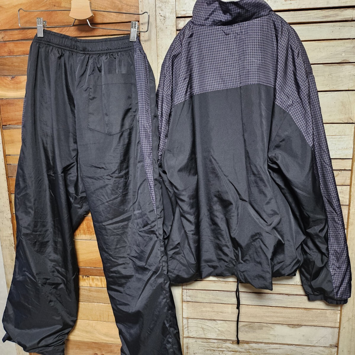 NEW BALANCE ニューバランス ウィンドブレーカー 上下セットアップ 裏地起毛 LL _画像3