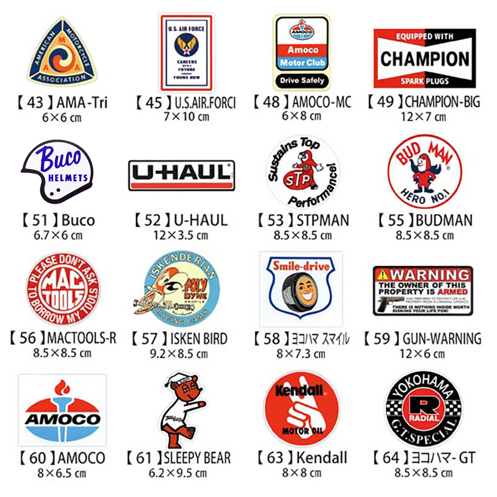 【出店10周年記念 追跡メール便 送料無料】お好きなステッカー5枚セット / アメリカン雑貨 世田谷ベース_画像3