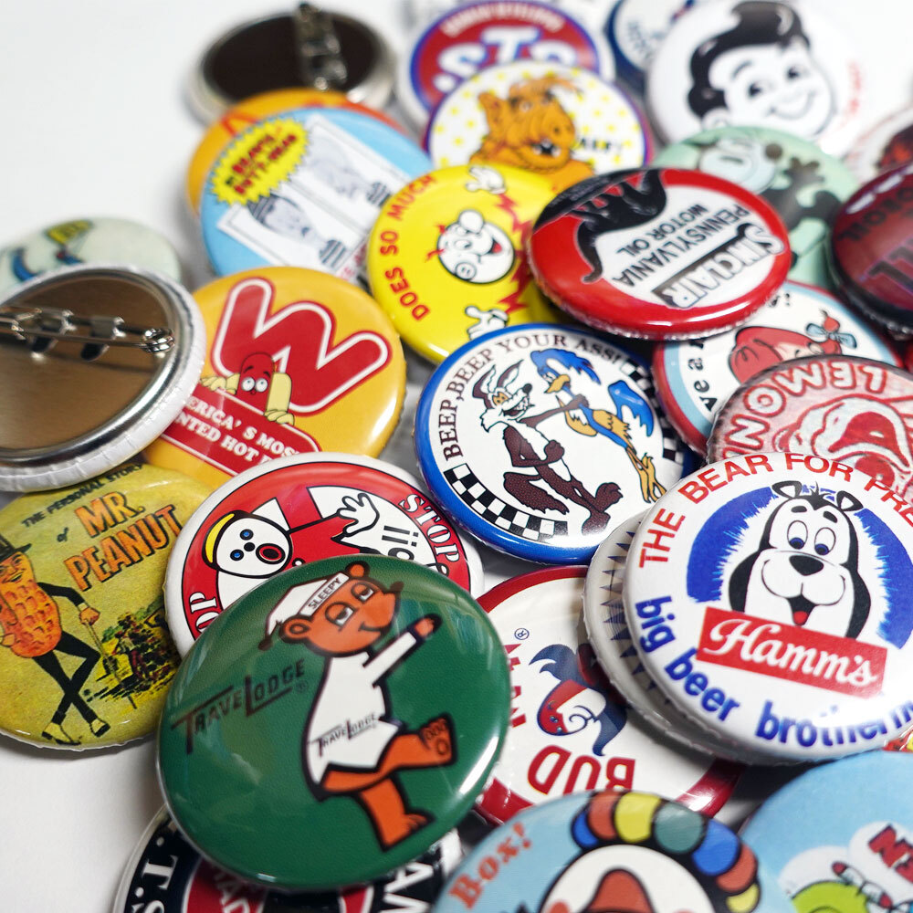 【追跡メール便 送料無料】アメリカな缶バッチ5個SET [D] / 缶バッジ 直径3cm アメリカン雑貨 BELL STP_画像8