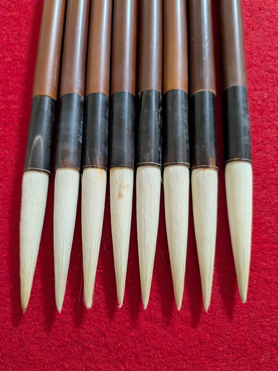 唐筆　精品玉蘭　戴月軒湖筆店　 書道　 中国書法　 古玩　 中国美術　 文房四宝　 古筆_画像8