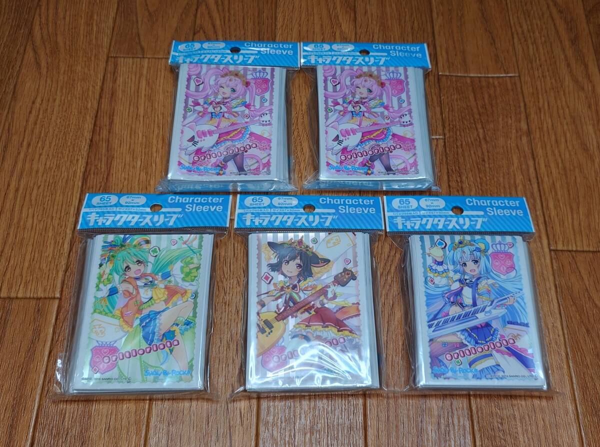 【新品】SHOW BY ROCK!! クリティクリスタ スリーブ ロージア ツキノ ホルミー ジャクリン_画像1