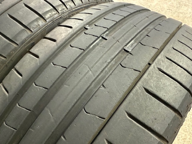 【Mercedes承認】225/40R19 93Y PIRELLI ピレリ PZERO Pゼロ PZ4 MOE メルセデス承認 RFT ランフラット 23年製 中古品2本セット(F)_画像3
