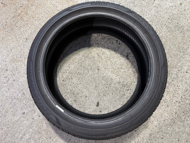 【Mercedes承認】225/40R19 93Y PIRELLI ピレリ PZERO Pゼロ PZ4 MOE メルセデス承認 RFT ランフラット 23年製 中古品2本セット(F)_画像5