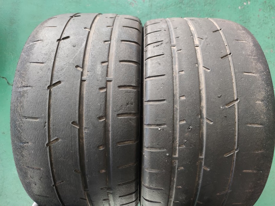 【練習用にいかがでしょうか】265/35ZR18 97Y XL ナンカン CR-S 中古品2本セット①(Ｍ)_画像1